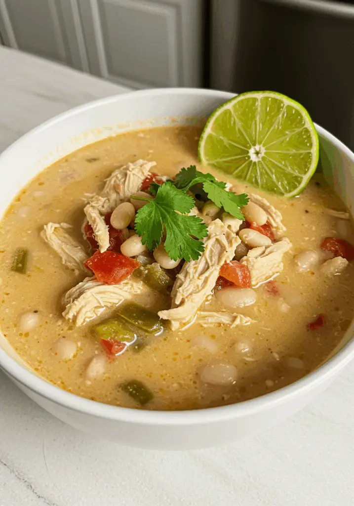 Cajun White Chicken Chili