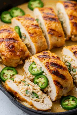 Jalapeño Popper Stuffed Chicken