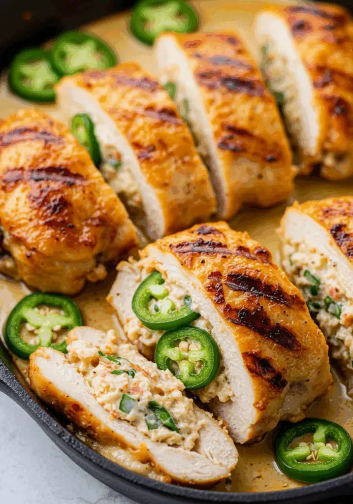 Jalapeño Popper Stuffed Chicken