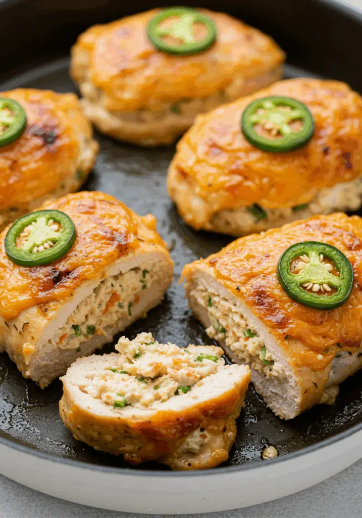 Jalapeño Popper Stuffed Chicken