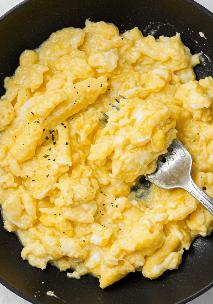Creamy Boursin Scrambled Eggs
