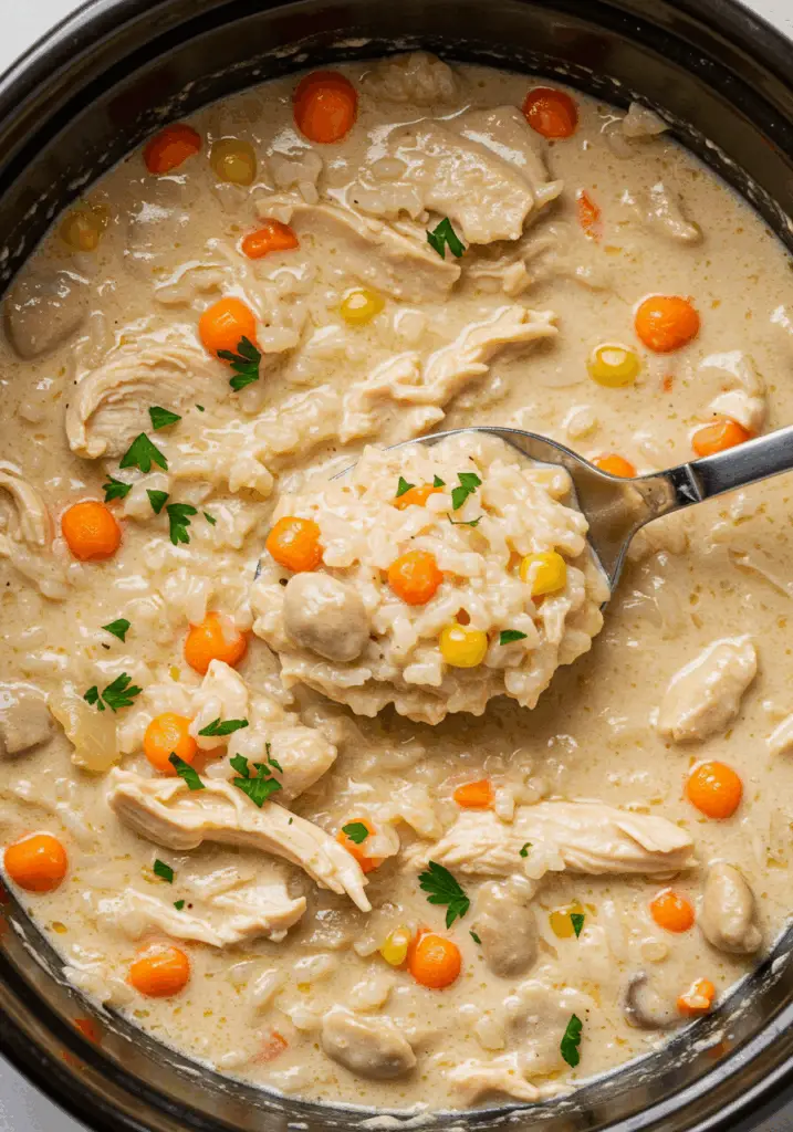 Crockpot Chicken and Rice
