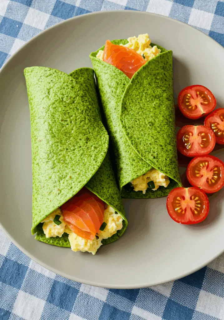 Breakfast Zucchini Tortillas
