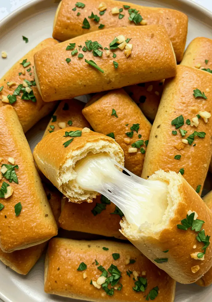 Cheesy Garlic Butter Rollups
