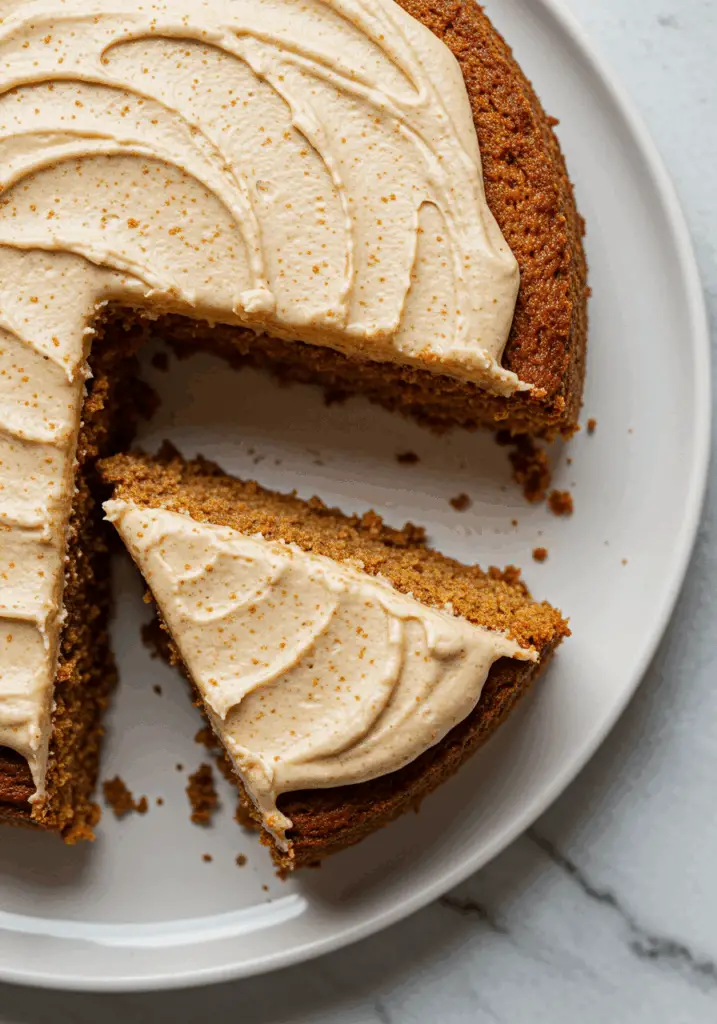 Chai Spice Cake with Cream Cheese Frosting
