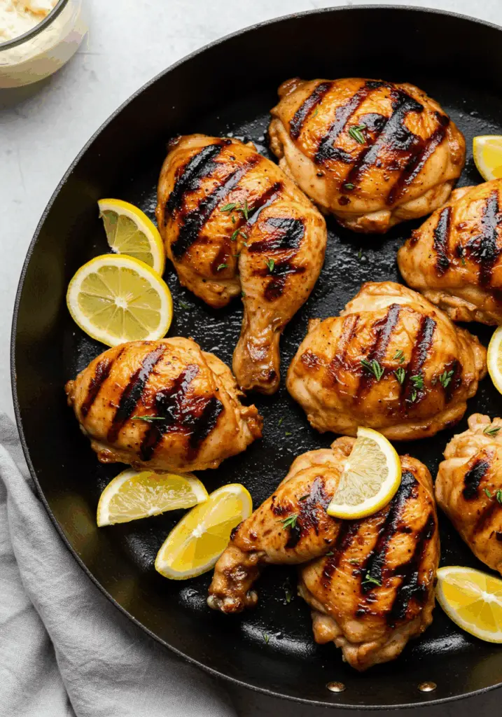 4th July Lemon BBQ Grilled Chicken
