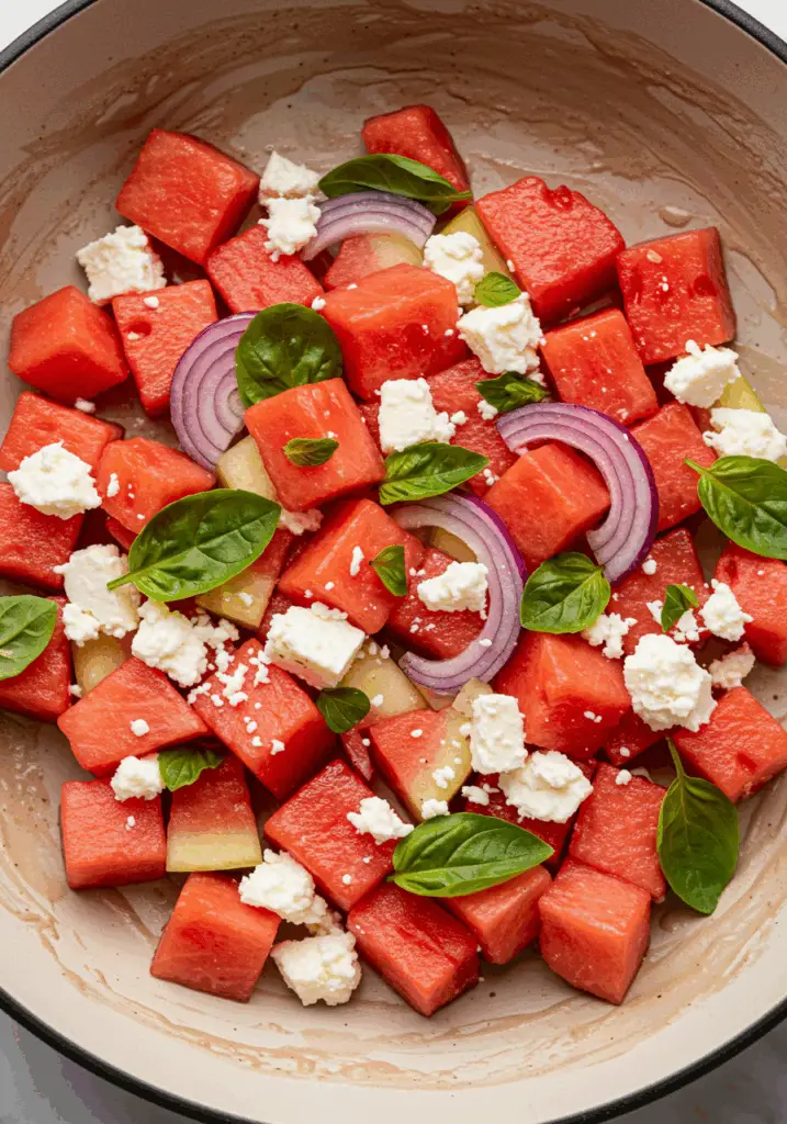 Watermelon & Feta Salad