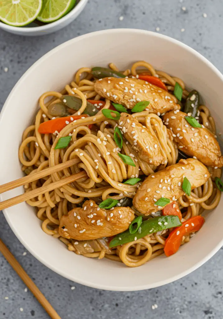 Chicken Teriyaki Noodles
