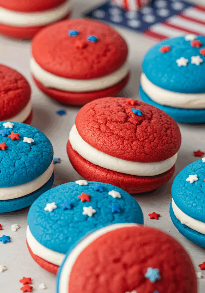 4th of July Whoopie Pies
