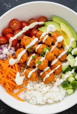 Easy Buffalo Chicken Bowls