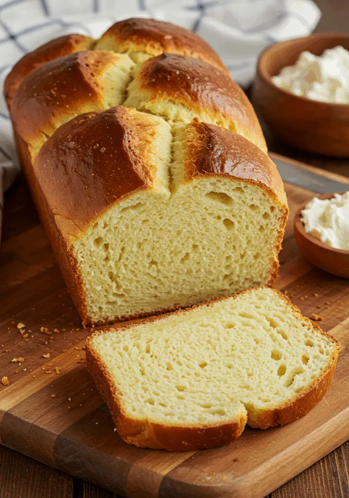 fluffy Zero Carb Yogurt Bread