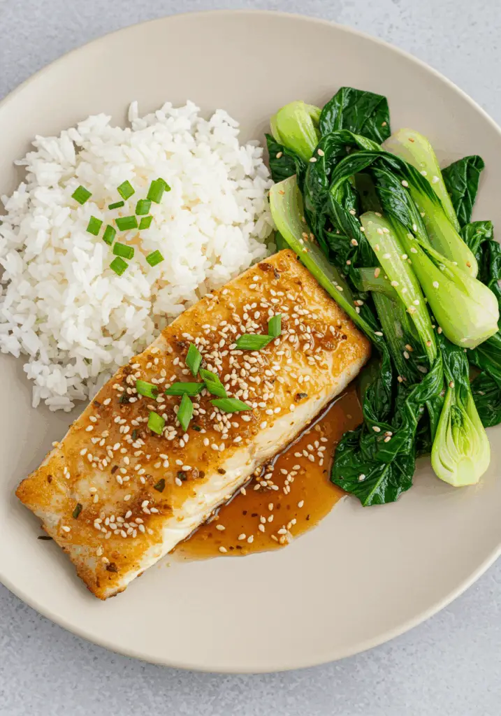 Easy Ginger Soy Cod