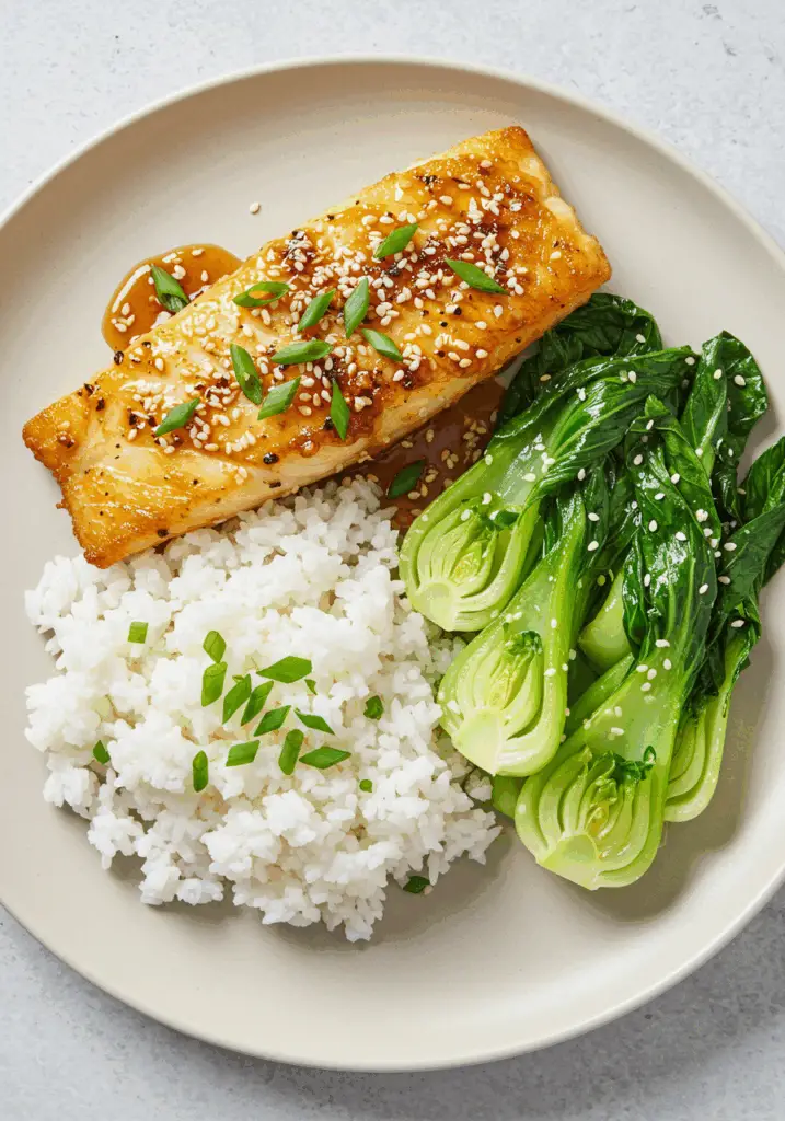 Easy Ginger Soy Cod