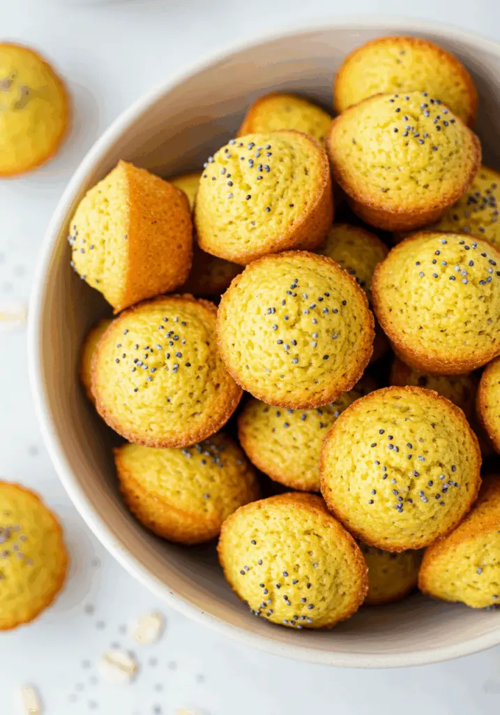Lemon Chia Oat Muffins