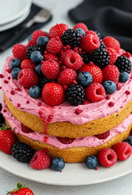 Summer Berry Cake