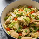Chinese Chicken Cabbage Stir-Fry