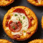 Keto Carnivore Pizza Muffins