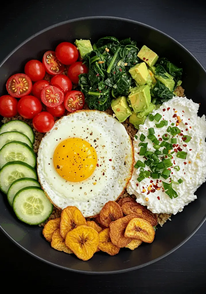 Easy High Protein Breakfast Bowls