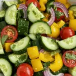 Cucumber Sweet Pepper Salad