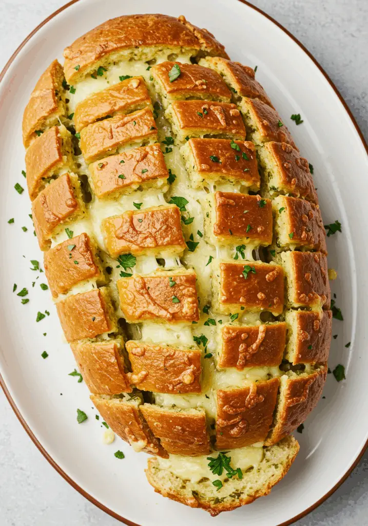 Hasselback Cheesy Bread