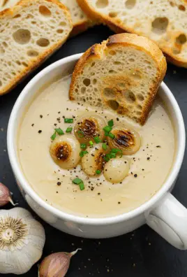 Country French Garlic Soup
