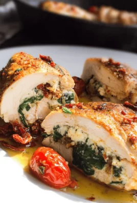 Chicken with Sundried Tomatoes and Spinach