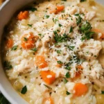 Creamy Chicken and Rice Soup