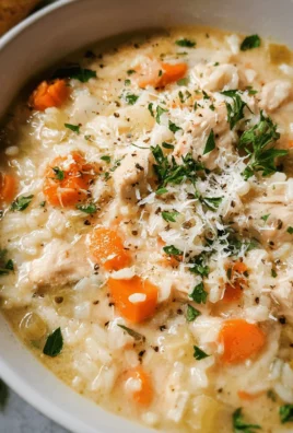 Creamy Chicken and Rice Soup