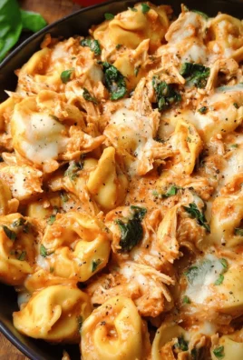 CrockPot Chicken Tortellini
