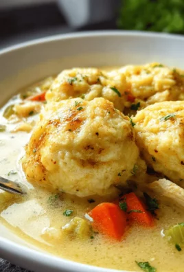 Homemade Chicken and Dumplings Recipe