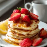 Lemon Greek Yogurt Pancakes