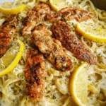 Lemon Pepper Chicken Alfredo (One-Pan)