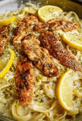 Lemon Pepper Chicken Alfredo (One-Pan)