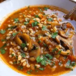 Mushroom Barley Soup
