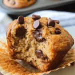 Peanut Butter Banana Muffins