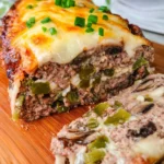 Philly Cheesesteak Meatloaf