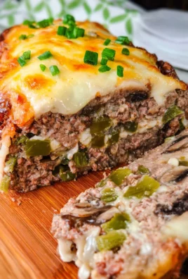 Philly Cheesesteak Meatloaf