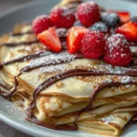 Quick and Easy Crepe Recipe (in a blender)