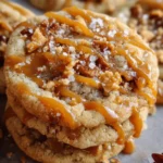Salted Caramel Toffee Cookies!