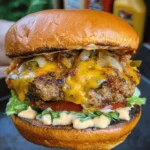 Smoked Cajun Burgers