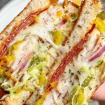 Viral Grinder Grilled Cheese Sandwich