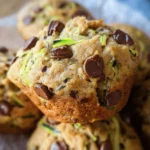 Zucchini Chocolate Chip Muffins