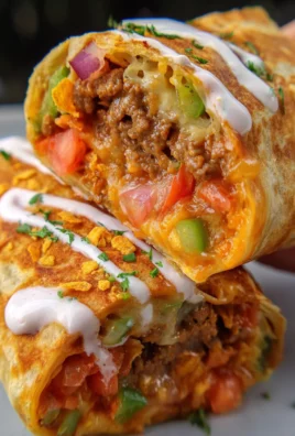 Beefy Nacho Cheese Wrap