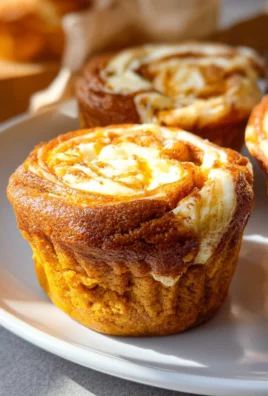Best Swirled Pumpkin Cream Cheese Muffins