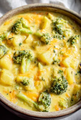 Broccoli Potato Cheese Soup Recipe