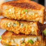 Buffalo Chicken Grilled Cheese