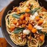 Butternut Squash Pasta with Sage