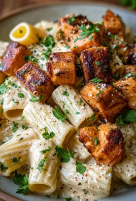 Cajun Salmon Rigatoni