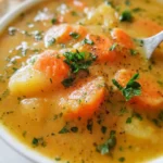 Carrot potato soup