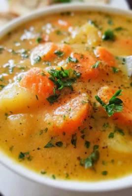 Carrot potato soup